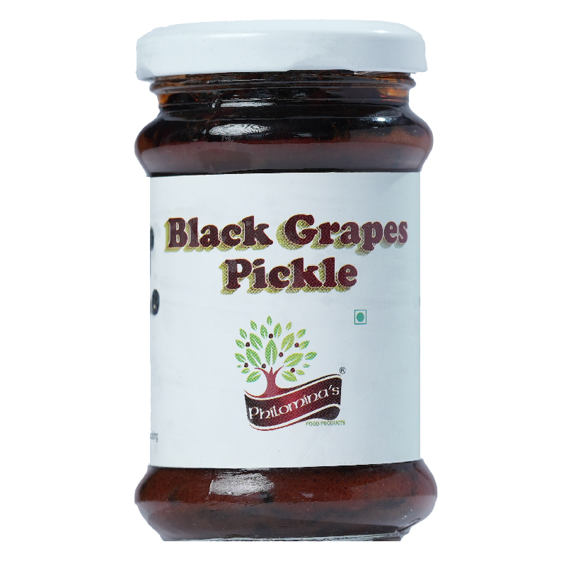 Black Grape Pickle 300gm Tin