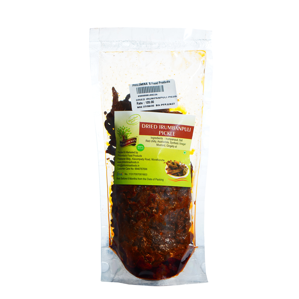 Dried Irumpan Puli Pickle 250gm